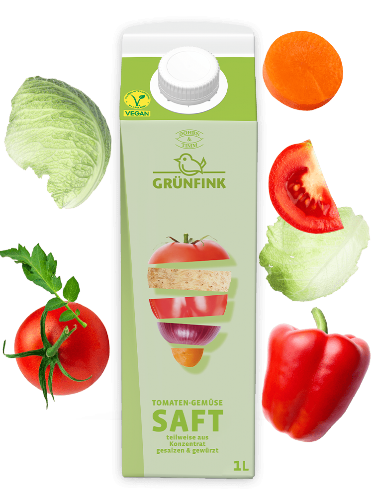 Tomaten-Gemüsesaft