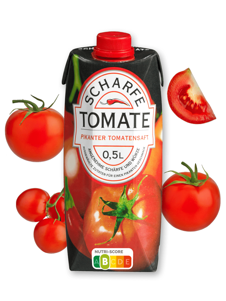 Scharfe Tomate