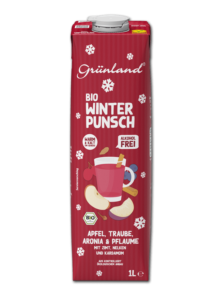 BIO Winterpunsch Apfel-Traube-Aronia-Pflaume