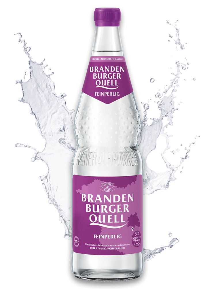 Mineralwasser Feinperlig