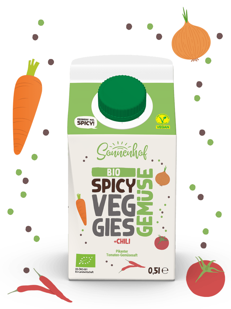 BIO Spicy Veggies Gemüse