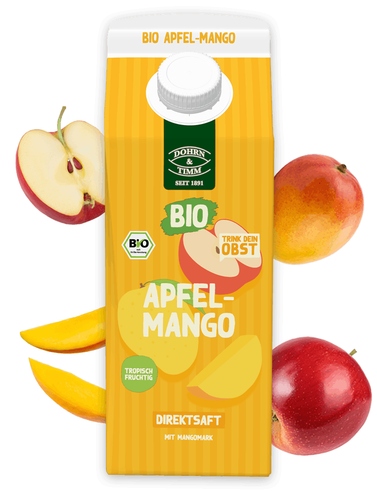 Bio-Apfel-Mango