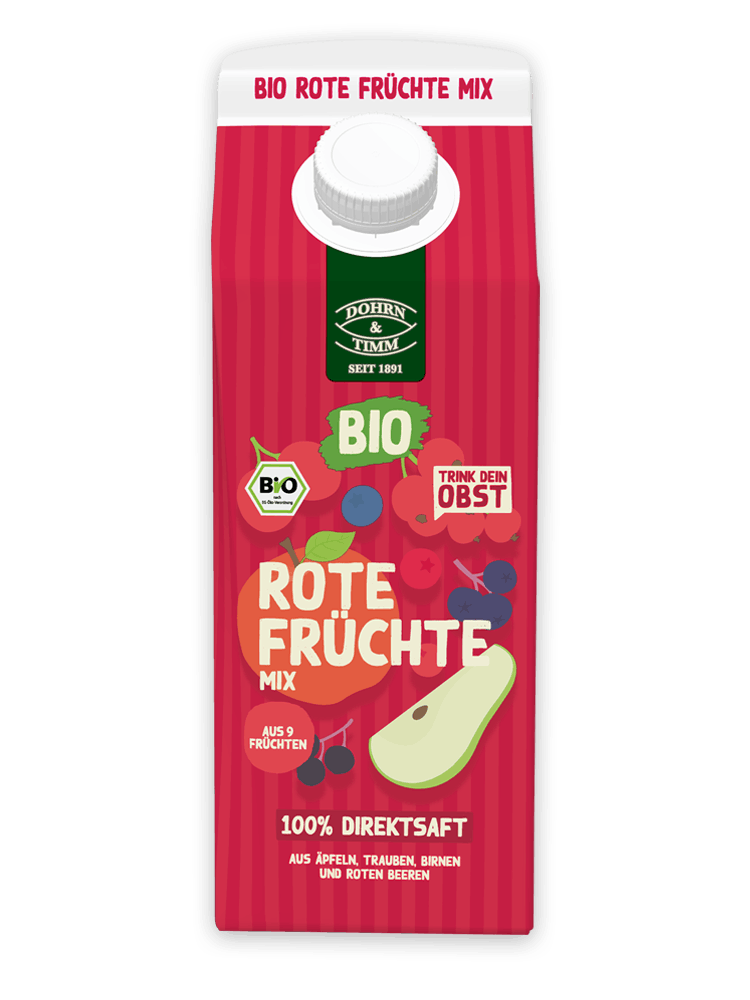 Bio-Rote Früchte Mix