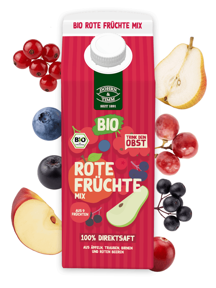 Bio-Rote Früchte Mix