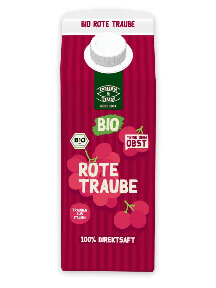 Bio-Roter Traubensaft
