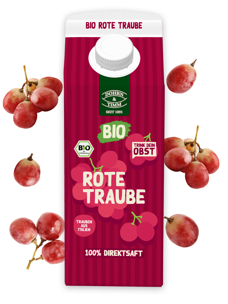 Bio-Roter Traubensaft